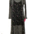 Mac Duggal Black Tiered Ruffle Midi Dress Size 2 Original MSRP $358