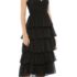 Juniors Xhilaration Embroidered Lace L/S Overlay Dress-Size M