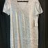 B DARLIN Womens Balloon Sleeve Scoop Neck Short Party Fit + Flare Dress