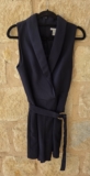 H&M Suited Belted Tailored Sleevless Playsuit