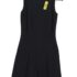 Pact Women’s Fit & Flare Midi Dress Large Regular Midnight Blue Palms