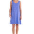 Nina Leonard Novelty Burnout Dress Navy