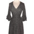 Trina Turk Dress Womens Large Pink Concourse Surplice V Neck Elastic Waist $258