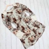 Charlotte Ruse Floral Elastic Waist Size XS