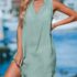 SKYY Vodka MEDIUM Cocktail Party Dress Womens PROMO Blue Bartender Holiday