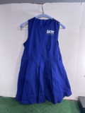 SKYY Vodka MEDIUM Cocktail Party Dress Womens PROMO Blue Bartender Holiday