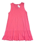 FRESH PRODUCE XXL Papaya pink Melody Jersey Cotton Flounce Dress $59 NWT XXL