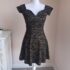 FRESH PRODUCE Medium $75 Cosmos Pink Pinstripe Drape Cotton Jersey Dress NWT M