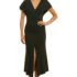 Sexy Halter Deep V Neck Maxi Dress Sleeveless Backless High Slit