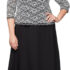 Jessica Simpson Dress Womens Sz 4 Black Gold Polka Dot Belted Cold Shoulder