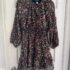 Les Soeurs mini Dress Womens Medium Cream Puff sleeves Pockets Boho Festival