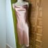 NWT Calvin Klein 10 12 Tulip Sleeve Sheath Dress Hibiscus Pink Pageant Interview