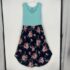 Vineyard Vines Womens Size 6 White Pink Summer Shift Dress Short  Embroidered