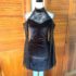 Lafayette 148 Sheath Dress Womens 6 Blue Silk Abstract Brushstroke