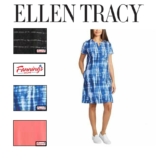 Ellen Tracy Ladies’ V-Notch Relaxed Knit Dress with Pockets A31