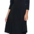 Ted Baker Dress Sz 3 US Sz 8 Charcoal Asymmetric Layered Pleated Party Shine NWT