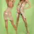 Women’s Casual Sexy V Neck 3/4 Sleeves Club wear Party Outfits Size 3XL