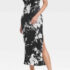 IBKUL Scarlet Mock Neck Dress M L Sleeveless Turquoise Golf Tennis Womens NEW