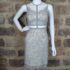 Johnny Was Calme Pleated Yoke Mini Dress O31111 Boho Chic *