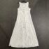 Ladies Sundress 4xl In White/black Floral