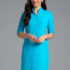 Fresh Produce medium swimming blue waverley swirl Malibu maxi dress $102 nwt m