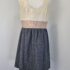 J.Crew V-neck Ruffle Tiered Mini Dress Small Blue Floral Sundress Babydoll