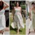 Cherry Blossom Bodycon Dress Floral Mini Dress Women Mint Green S-5XL