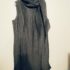 Hemisphere Silk Shift Dress Womens S Yellow Grey Medallion Boho Cap Sleeve Tunic