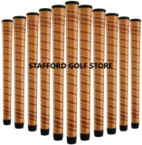 NEW Winn Dri-Tac Wrap Golf Grips Bundle Set Copper Standard Midsize Oversize