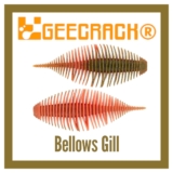 Geecrack Bellows Gill JDM Soft Plastic Baits SAF Material – Choose Size / Color