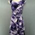 J Jill Dress Pleated A-Line Pockets Medium Green Pink Floral Feminine Prarie