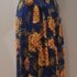 Tahari Arthur S Levine Dress Green Cocktail Party Cotton Blend Women’s Size 12