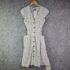 Altar’d State Navy Blue Lace Long Sleeve Fit & Flare Mini Dress Women’s Small