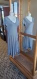 I.N.C Bloom 1/4 Style Stripe Short Sleeve Dress Size M