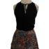 Sag Harbor Wool Jumper Dress Womens 16 Red 100% Wool Sheath 60s Lined Retro Boho