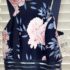 Boutique Style Solid Black Nylon Off The Shoulders Bodycon Dress Size Small