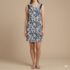 Vtg City Triangles Long Formal Dress Womens M 90s Y2K Prom Sparkle Strappy Maxi