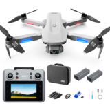 4DRC GPS WIFI RC Drone 4K Camera for Adult Brushless Motor Follow Me with Screen