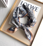 100% Mulberry Silk 150X16cm mat Print Scarf Neckerchief Shawl wrap Bandannanew