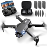 4K Camera Drone for Beginners, Foldable Mini Quadcopter, 36 Min Flight, 3 Batter