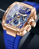 Mens Luxury Watch Chronograph Waterproof Luminous Fashion Sports Military LIGE
