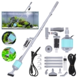 hygger Aquarium Gravel Cleaner Kit Electric Fish Tank Vacuum Cleaning Tool