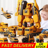 Magnetic Transform Engineering Car Assembled Toys For Boys kids Robot Car Toys