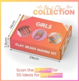 13200pcs Polymer Clay Bead Jewellery Bracelet Making Kit for Girls Age 6+