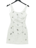 Karen Millen Mini Dress XS in White