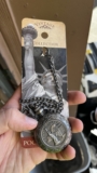 🕰️ Vintage Statue of Liberty Pocket Watch – Quartz Movement Japan–NYC Souvenir