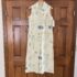 BALTIC BORN Maxi Dress Lennon Black Velvet Floral Tie Slit V-Neck Size XS