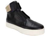 ATELJE 71 Women’s Emerald Sneaker Basic Black Pebbled Nappa Size US 11M/EU 42