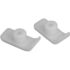Unpainted Wood Color Decal Applique Furniture Square Home Decoration Accessories