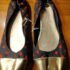 Sam Edelman Petal Black Brown Pebbled Leather Ankle Booties Boot Size 6.5 M